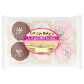 Cottage Bakery 6 Assorted Buns 150g (Case of 6)  Adomoo